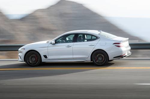 2026 Genesis G70 3.3T Sport Prestige Sedan Profile Shown