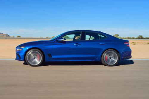 2026 Genesis G70 3.3T Sport Prestige Sedan Profile Shown