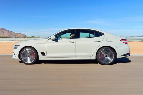 2026 Genesis G70 3.3T Sport Prestige Sedan Profile Shown