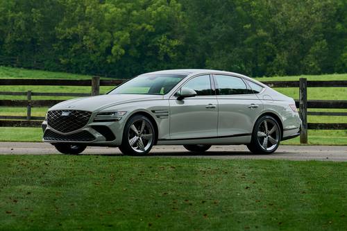 2025 Genesis G80 3.5T Sport Prestige Sedan Exterior Shown