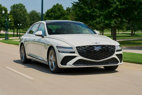 2025 Genesis G80 3.5T Sport Prestige Sedan Exterior Shown