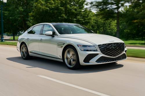 2025 Genesis G80 3.5T Sport Prestige Sedan Exterior Shown