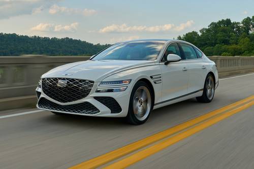 2025 Genesis G80 3.5T Sport Prestige Sedan Exterior Shown