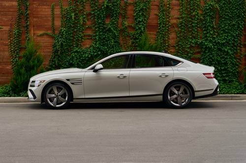 2025 Genesis G80 3.5T Sport Prestige Sedan Profile Shown