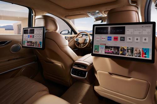 2026 Genesis G80 2.5T Advanced Sedan Interior Detail