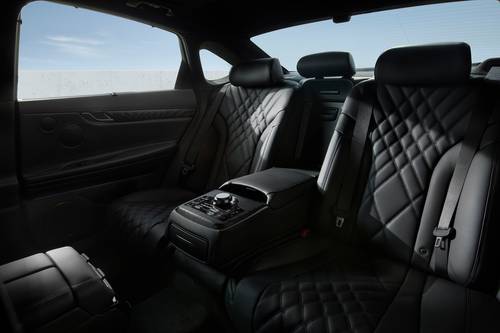 2026 Genesis G80 3.5T Prestige Black Sedan Interior Detail