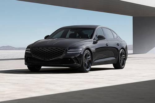 2026 Genesis G80 3.5T Prestige Black Sedan Exterior