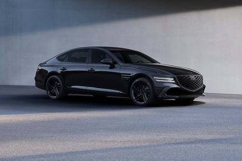 2026 Genesis G80 3.5T Prestige Black Sedan Exterior