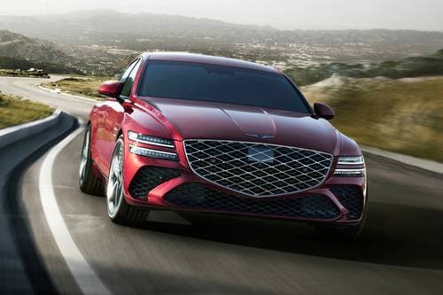 2026 Genesis G80 3.5T Sport Prestige Sedan Exterior Shown