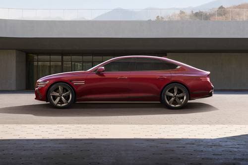 2026 Genesis G80 3.5T Sport Prestige Sedan Profile Shown