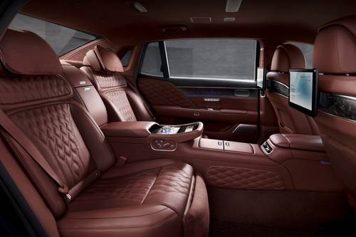 2026 Genesis G90 3.5T Sedan Rear Interior