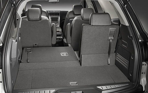 2008 GMC Acadia SLT Cargo Area