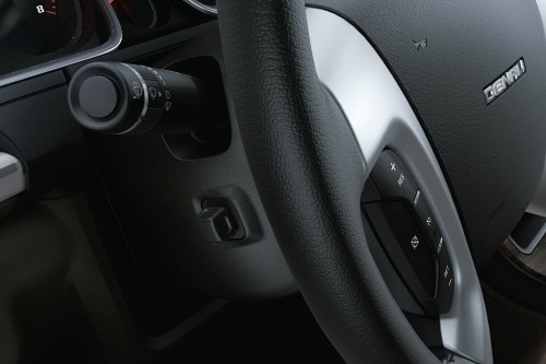 2016 GMC Acadia Denali 4dr SUV Steering Wheel Detail