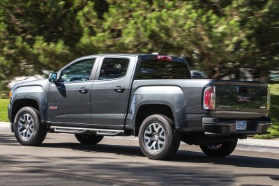Used 2016 Gmc Canyon Sle Review Ratings Edmunds 2016 Gmc Canyon Sle Crew Cab Pickup Exterior All Terrain Package Shown