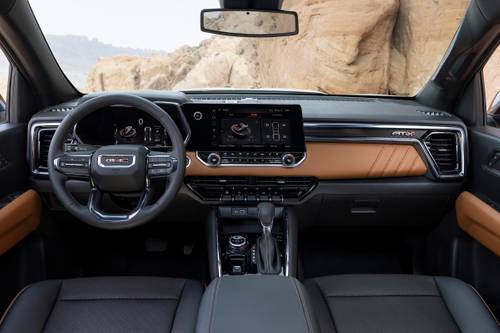 GMC Canyon AT4 Crew Cab Pickup Dashboard