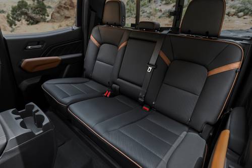 GMC Canyon AT4 Crew Cab Pickup Rear Interior