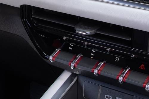 GMC Canyon AT4X Crew Cab Pickup Interior Detail