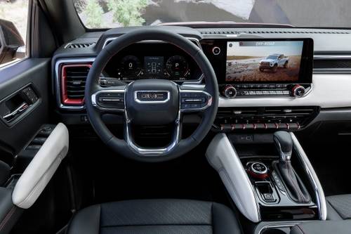 GMC Canyon AT4X Crew Cab Pickup Steering Wheel Detail