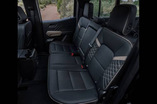 GMC Canyon Denali Crew Cab Pickup Rear Interior