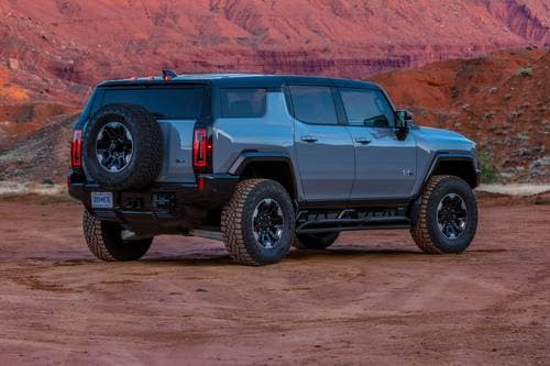 2025 GMC HUMMER EV SUV 3X 4dr SUV Exterior. Extreme Off-Road Package Shown.