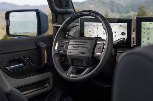 2025 GMC HUMMER EV SUV 3X 4dr SUV Steering Wheel Detail