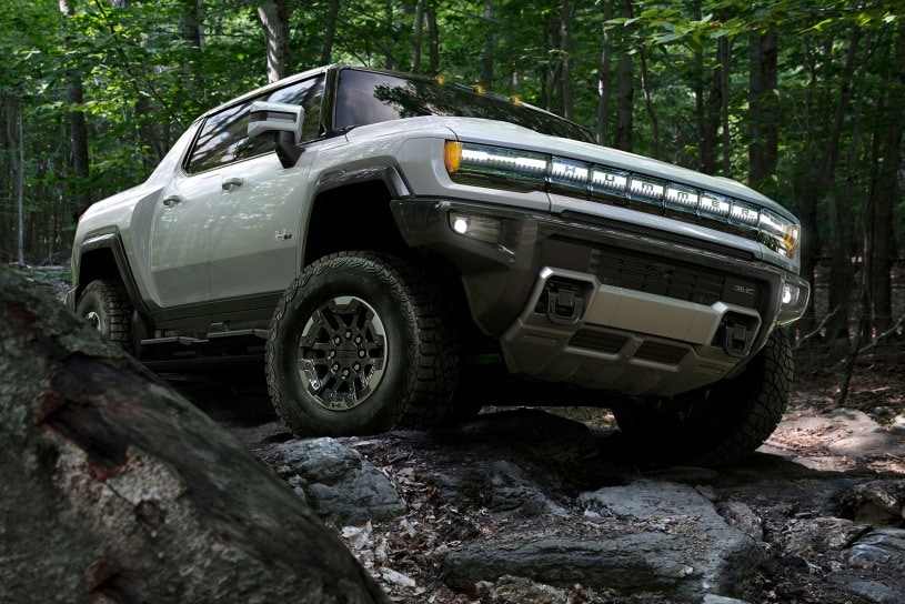 2022 GMC Hummer EV - Front 3/4