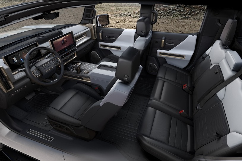 2022 GMC Hummer EV - Front Interior