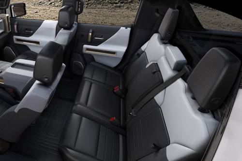 2024 GMC HUMMER EV 3X Crew Cab Pickup Rear Interior