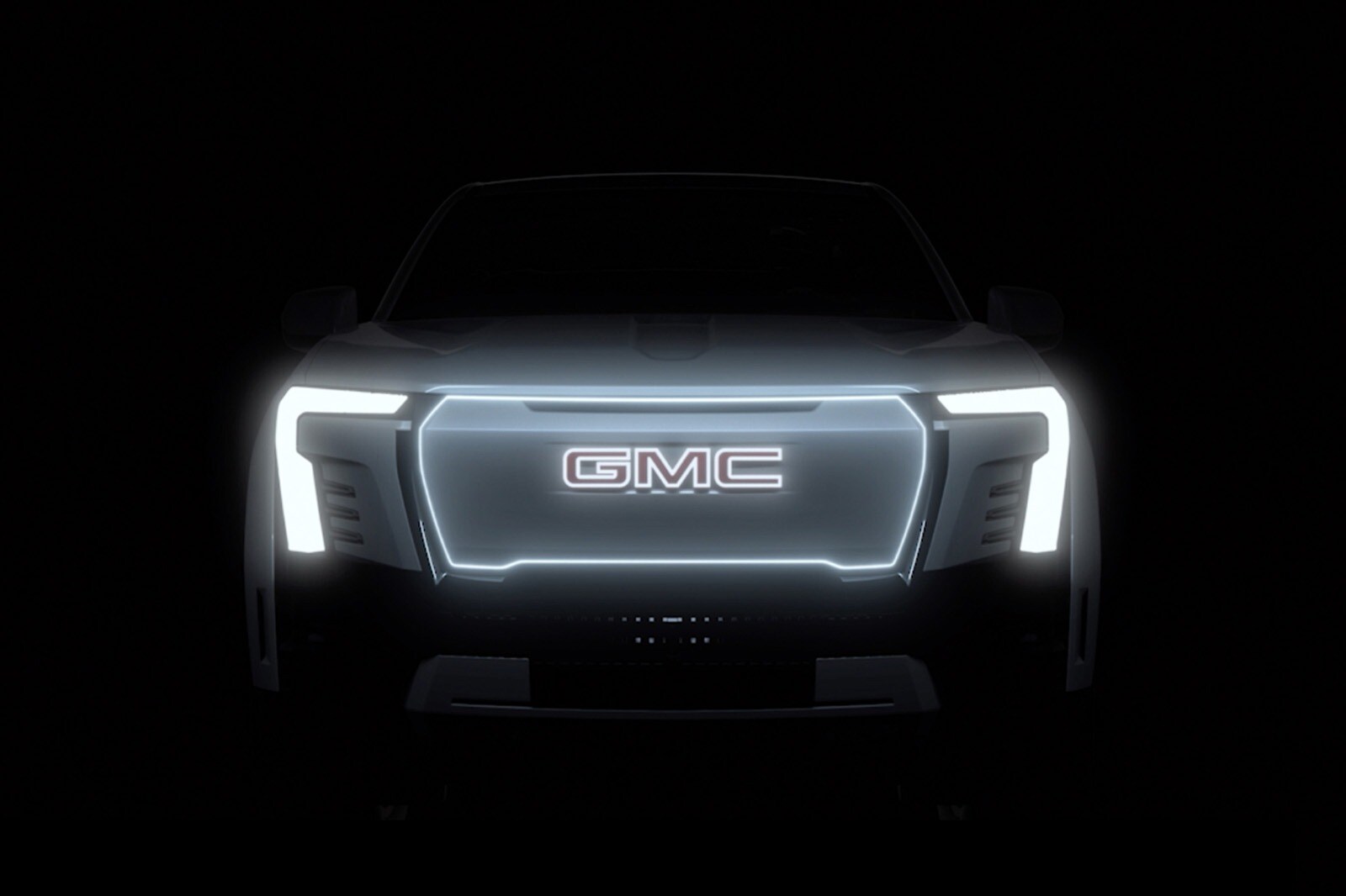 First Look: GMC Electric Sierra Teased, Shares Platform with Hummer EV