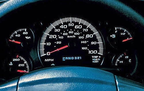 2007 GMC Savana Cargo Instrument Cluster
