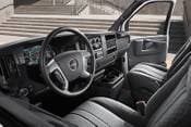 GMC Savana LT 3500 Passenger Van Interior Shown
