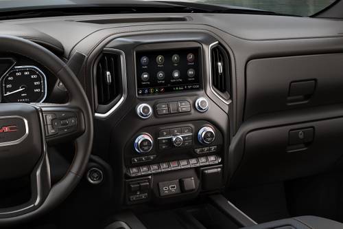 2022 GMC Sierra 1500 Limited AT4 Crew Cab Pickup Center Console