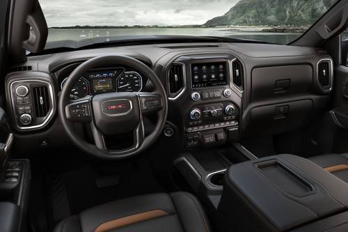 2022 GMC Sierra 1500 Limited AT4 Crew Cab Pickup Dashboard