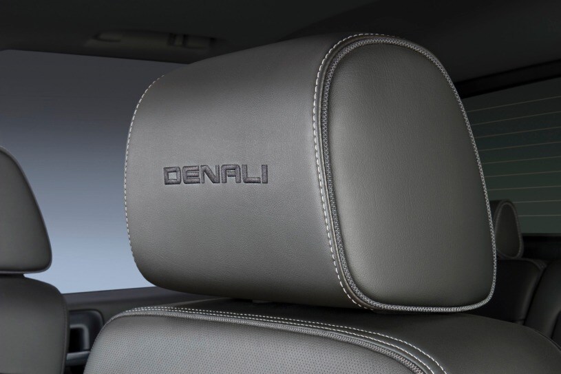 2014 GMC Sierra 1500 Crew Cab Denali Headrest Detail