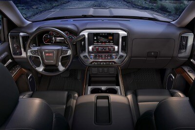 Used 2017 Gmc Sierra 1500 Sle Double Cab Review Ratings Edmunds 2017 Gmc Sierra 1500 Slt Extended Cab Pickup Interior