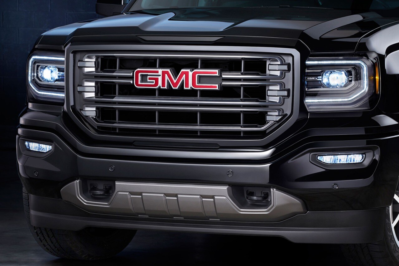 2017 Gmc Sierra 1500 Double Cab Pricing For Edmunds 2017 Gmc Sierra 1500 Slt Crew Cab Pickup Front Badge All Terrain Package Shown