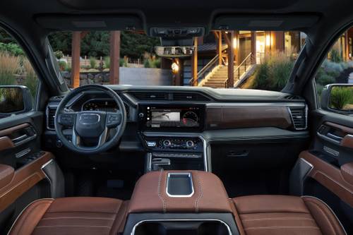 2024 GMC Sierra 1500 Denali Ultimate Crew Cab Pickup Dashboard