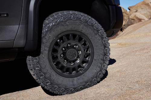 2025 GMC Sierra 2500HD AT4X Crew Cab Pickup Wheel. AEV Edition Shown.