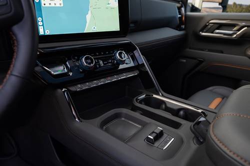 2025 GMC Sierra 3500HD AT4 Crew Cab Pickup Interior Detail