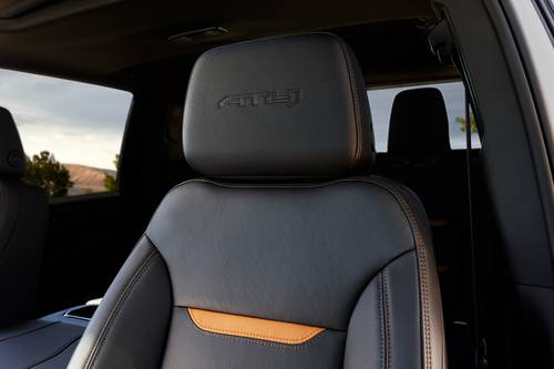 2025 GMC Sierra 3500HD AT4 Crew Cab Pickup Interior Detail