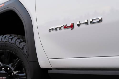 2025 GMC Sierra 3500HD AT4 Crew Cab Pickup Fender Badge