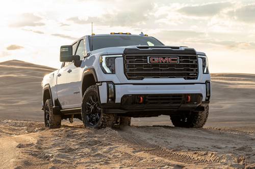 2025 GMC Sierra 3500HD AT4 Crew Cab Pickup Exterior Shown