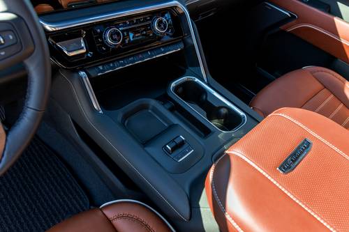 2025 GMC Sierra 3500HD Denali Ultimate Crew Cab Pickup Interior Detail