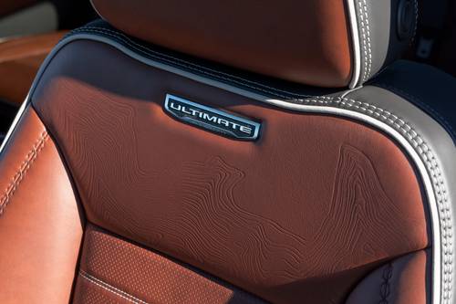 2025 GMC Sierra 3500HD Denali Ultimate Crew Cab Pickup Interior Detail