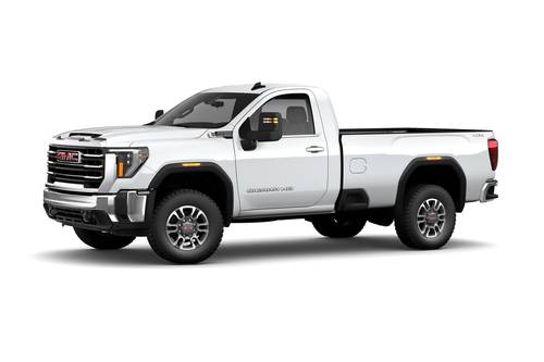 2025 GMC Sierra 3500HD SLE Regular Cab Pickup Profile Shown
