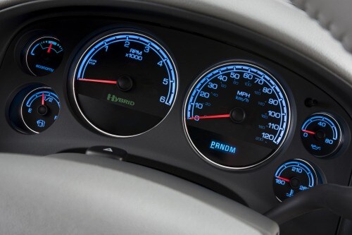 2013 GMC Yukon Hybrid Base 4dr SUV Gauge Cluster