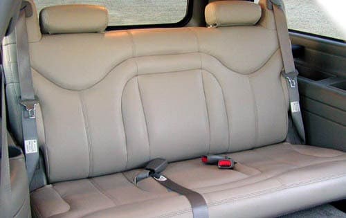 2001 GMC Yukon XL 1500 SLE Rear Interior