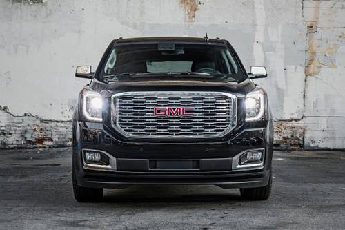 GMC Yukon Denali 4dr SUV Exterior. Ultimate Black Edition Package Shown.