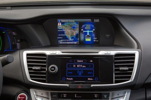 2014 Honda Accord Hybrid Touring Sedan Navigation System