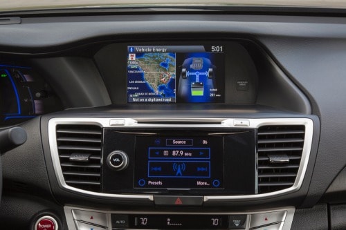 2014 Honda Accord Hybrid Touring Sedan Navigation System